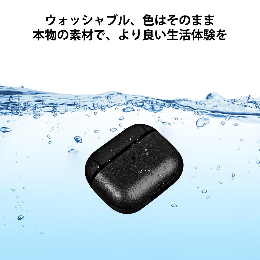 TOORQR For AirPods Pro 2 Case AirPods Pro Case Leather Cover AirPods Pro 2nd Generation PU Leather Case Protective Cover Dustproof Drop Prevention