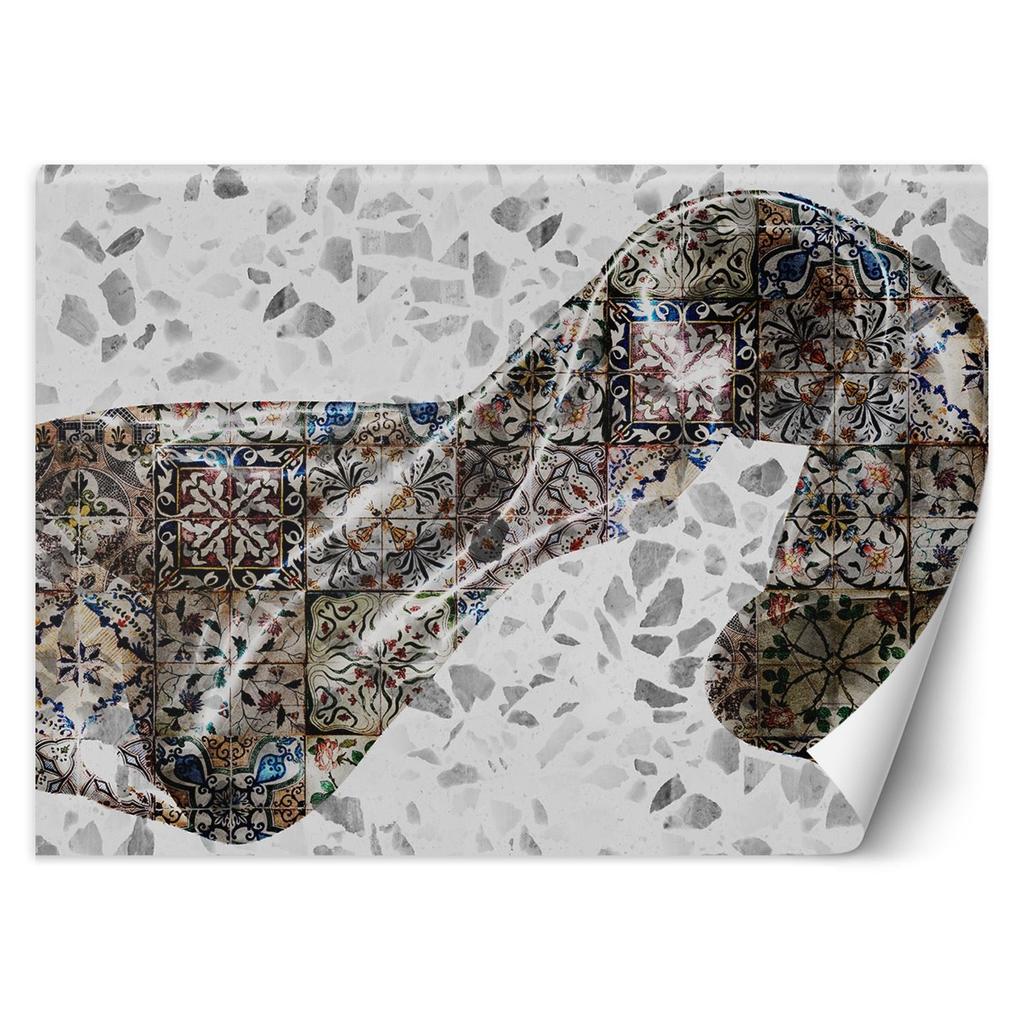 Wallpaper Abstract 3d Satin Fabric