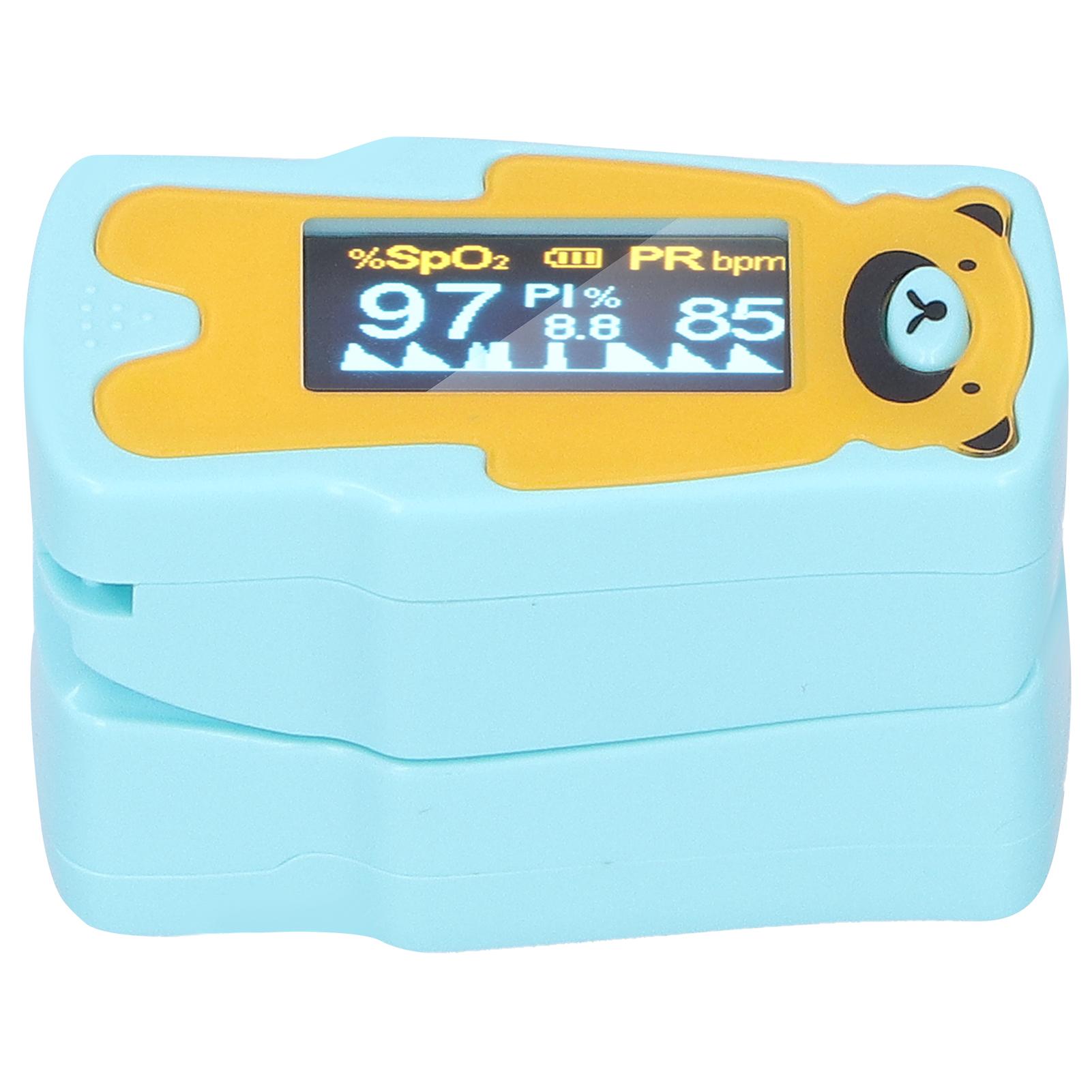 

Пульсоксиметр на кончике пальца OLED цифровой монитор насыщения крови кислородом для детей