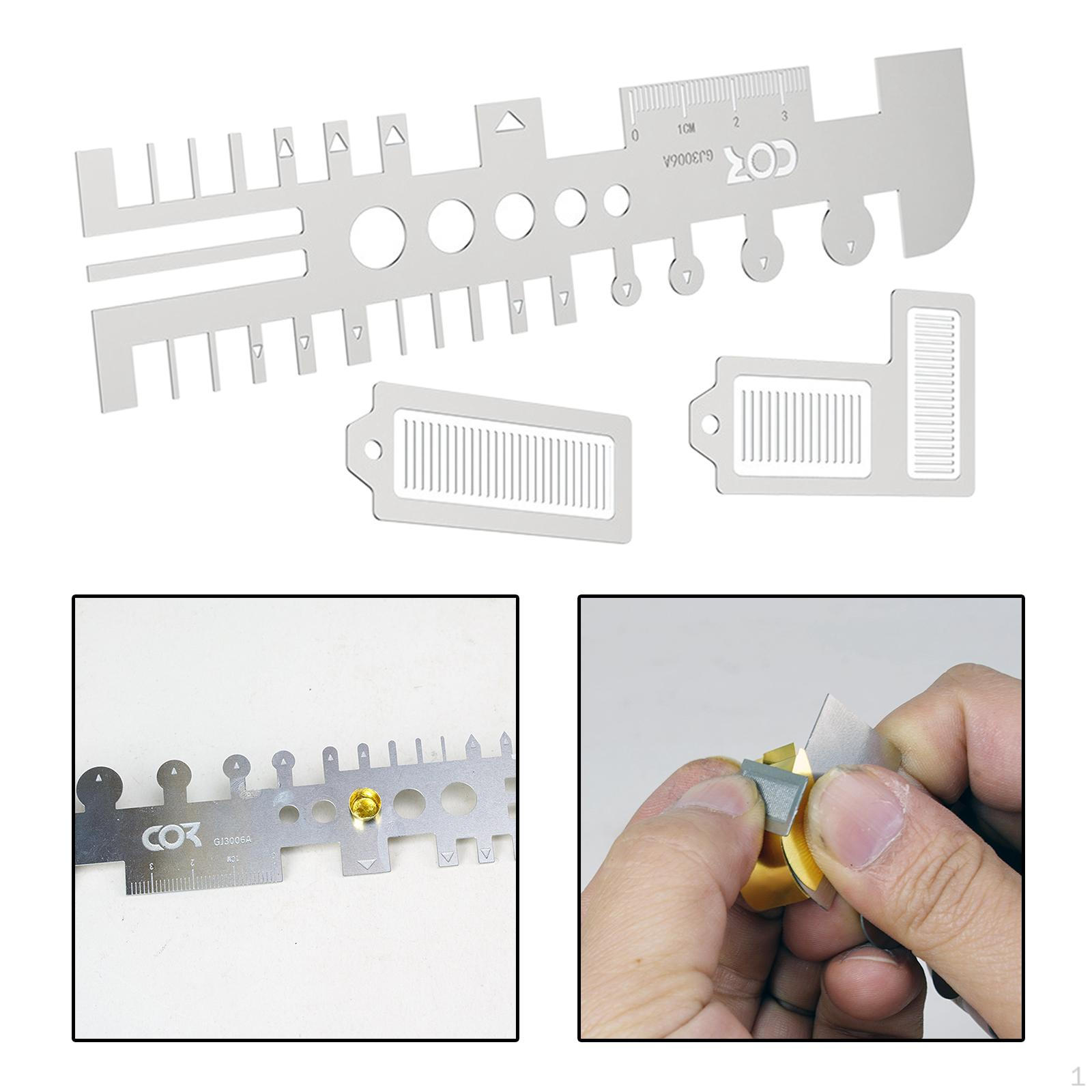 Hobby Etching Sheet, Bending Auxiliary Ruler, Molding Hand Pressure Tube Bender, Folding Tool for