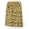 GK ITALIYA Camouflage Tight Skirt S Knee-Length Khaki Japan(USED)