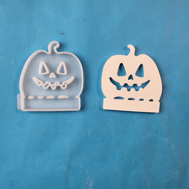 DIY Hollow Pumpkin Plug-in Candle Holder Silicone Mold Cement Plaster Clay Cast Resin Decorative Mold Home Decoration
