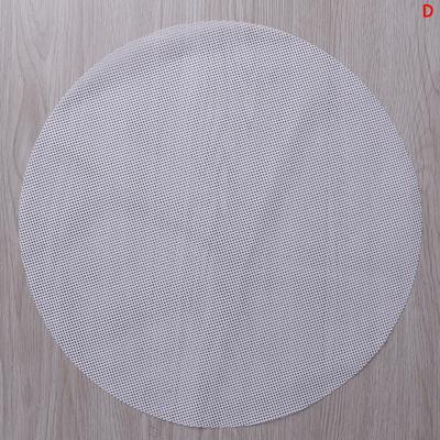 ספינות אפייה מבד סיליקון עגול Non-Stick Non-Stick כרית אדים מחצלת לחמניות