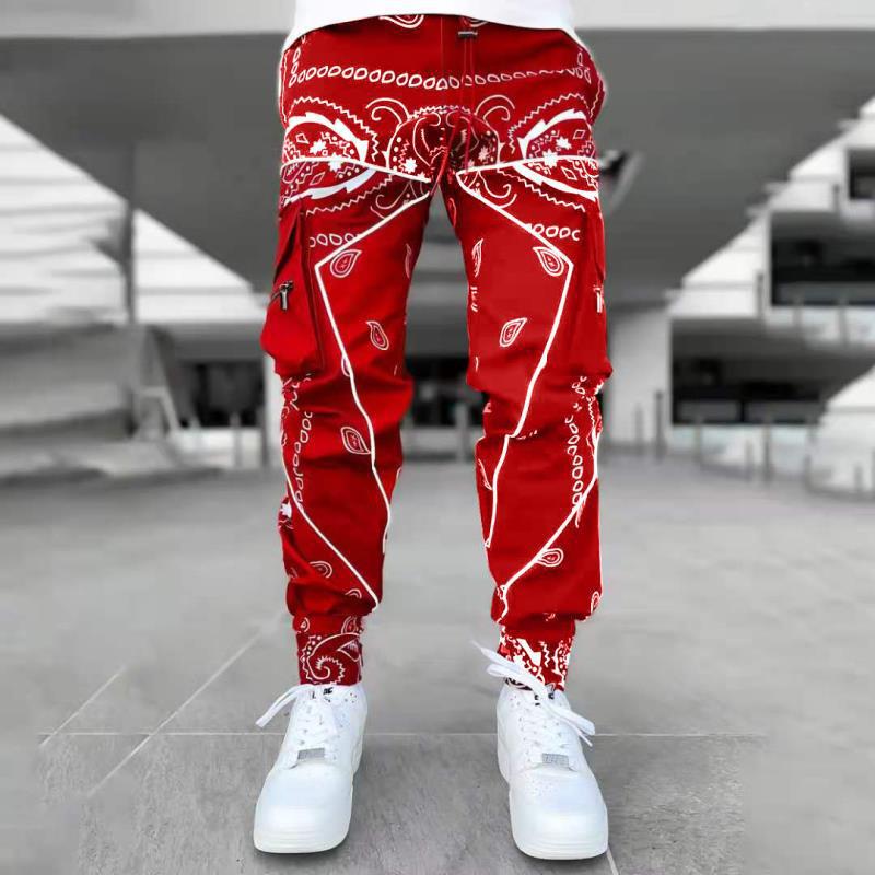 Streetwear Herre Harem Joggingbukser Herre Cargo Bukser Hip Hop Afslappede Lommer Træningsbukser Herre Mode Bukser Plus Size