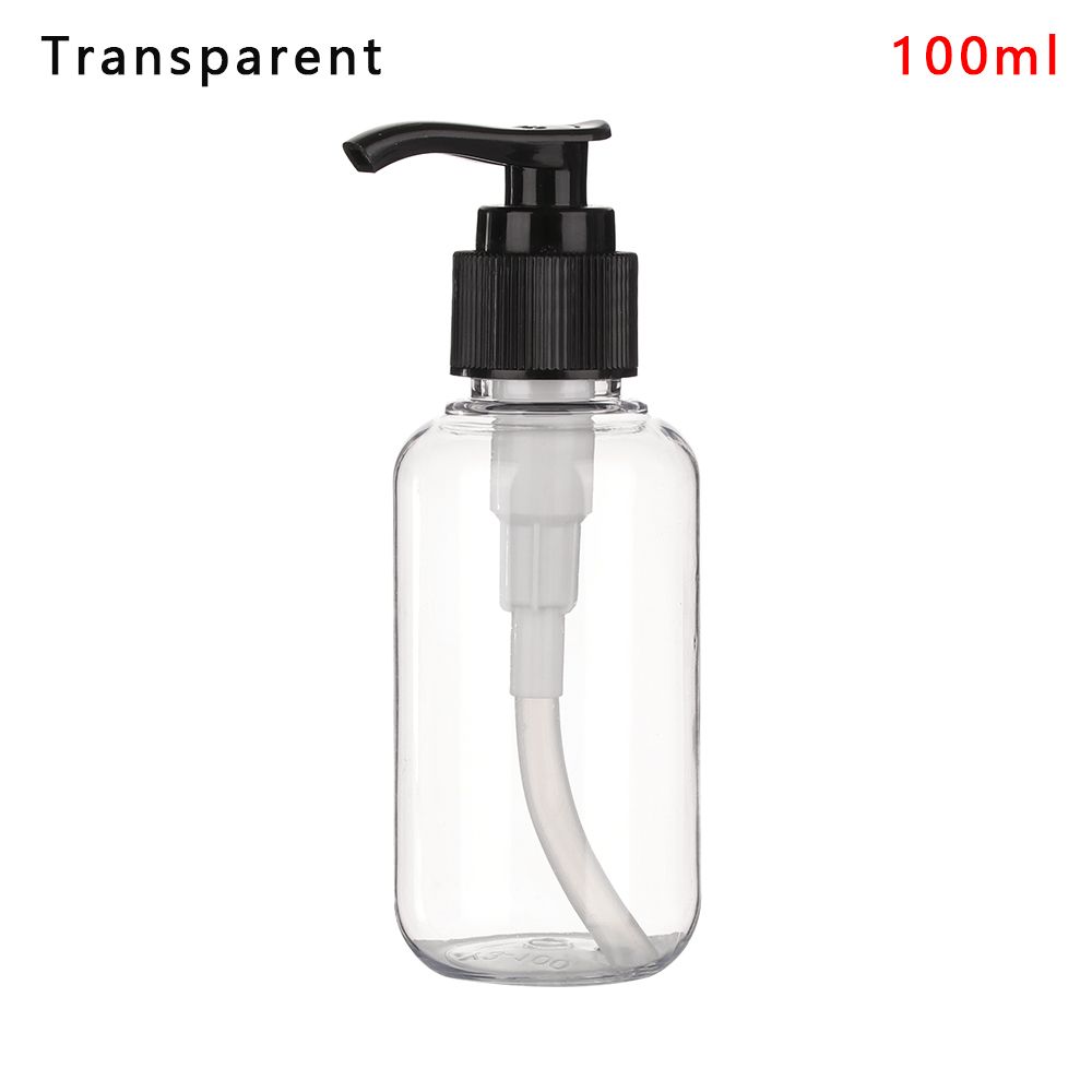 100ml 200ml 300ml Badezimmer Tragbare Seifenspender Lotion Shampoo Duschgel Seife Leere Bade-Pumpflasche Reisebehälter