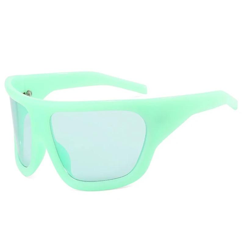 Extra Large Cycling Goggles Sunglasses UV400 Protection Street Fashion Punk Outdoor Hip-Hop Women Sunglasses