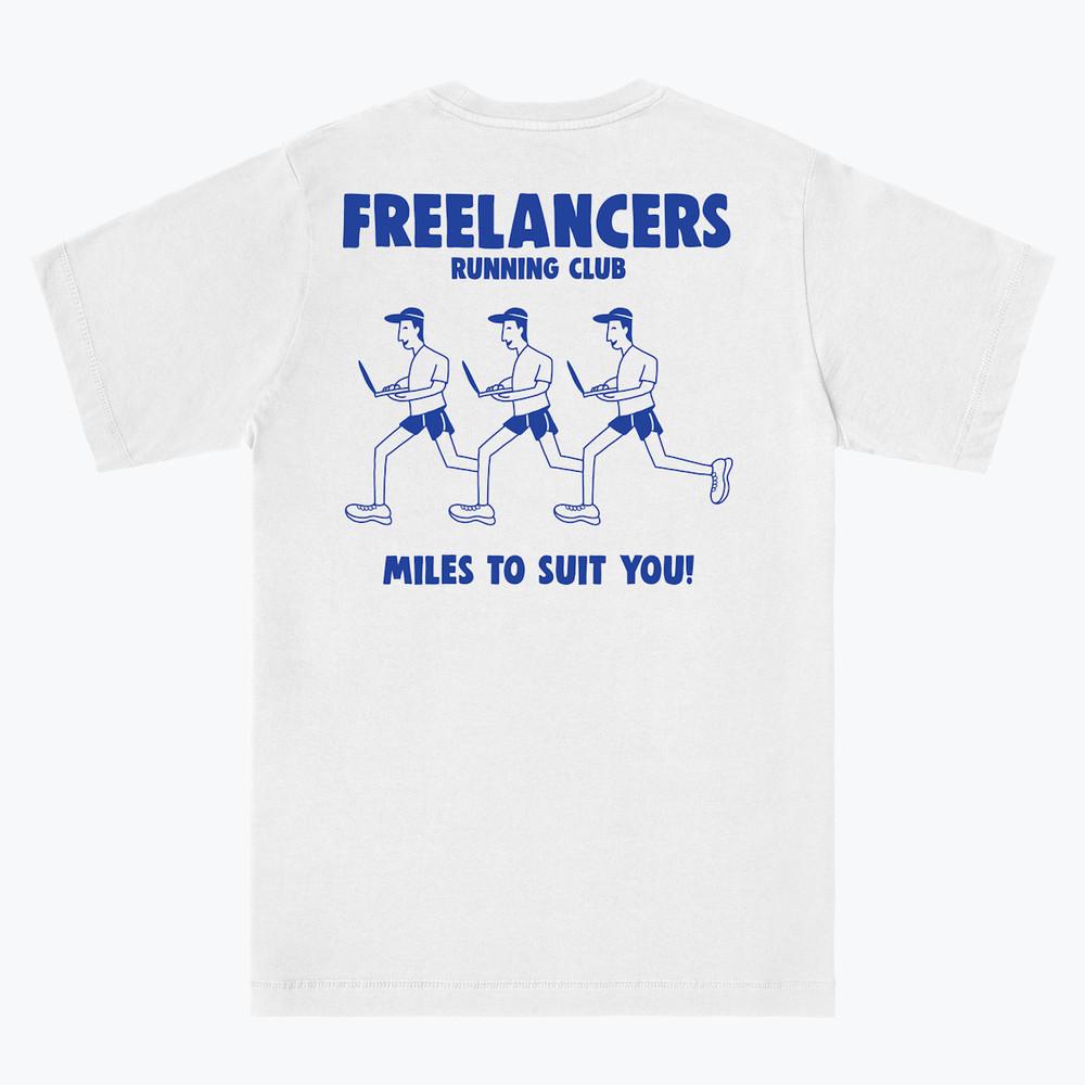 Freelancers Running club Vintage Style Unisex T-Shirt XXXXL