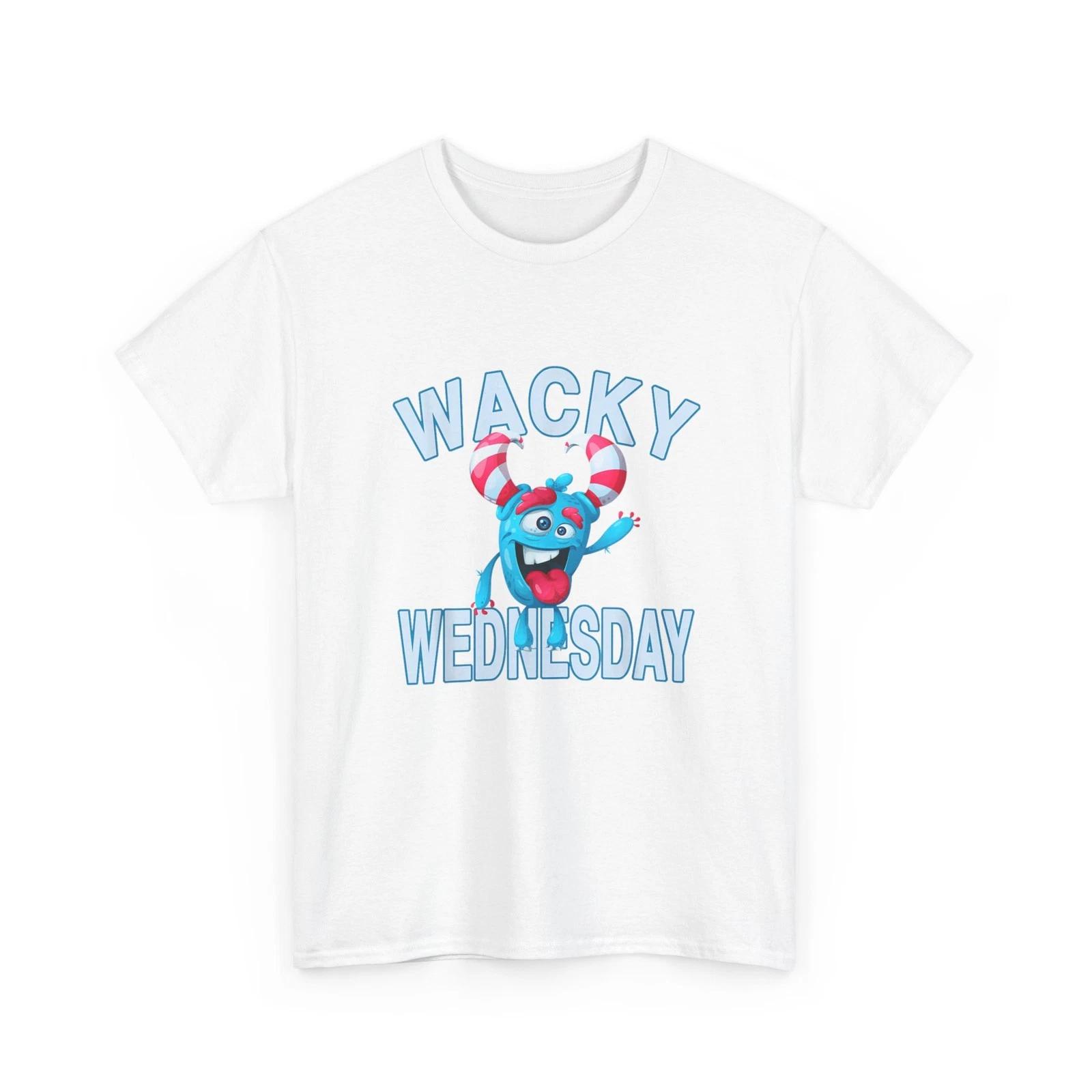 Wacky Wednesday T-Shirt, Mismatch Day Spirit Week Wacky School Day T-Shirt M