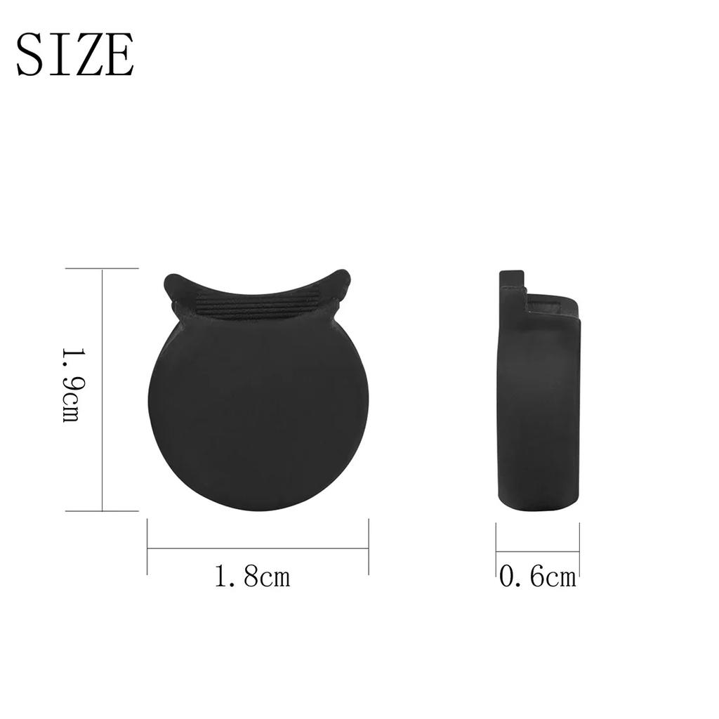 IRIN 8Pcs Clarinet Finger Pad Resilient Thumb Rest Clarinet Silica Gel Finger Holder Woodwind Instrument Parts & Accessory