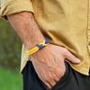 New Handmade Color Blocking Design Braided Knot Bracelet For Men A Grade 4mm Ethnic Rope Braslet Perfect Gift For Boyfriend