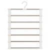 Multi-Layer Anti-Slip Folding Pants Rack - Stainless Steel, Multi-Functional Storage Solution