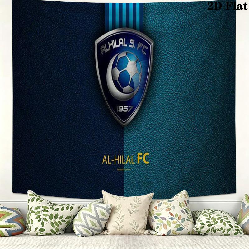 Al-Hilal Wall Tapestry Aesthetic Wall Hanging Printed Fabric Blanket Decorative Tapestries for Bedroom Living Room Home Decor