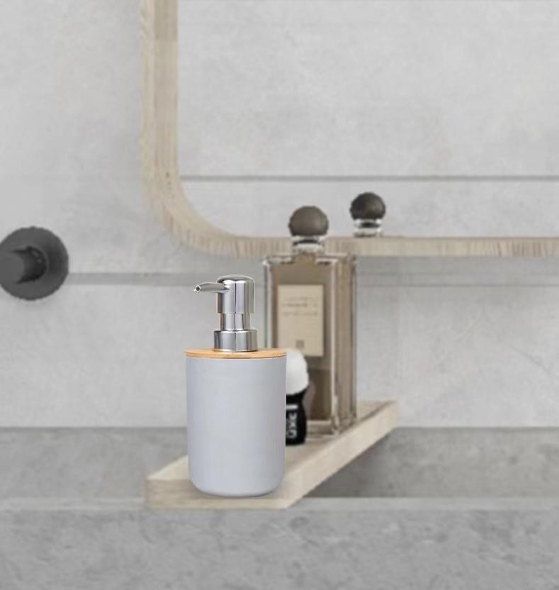 Fashionable Bathroom Bamboo and Wood Kit Nordic Toilet Supplies Bathroom Supplies Storage Set Bathroom Four Piece Set