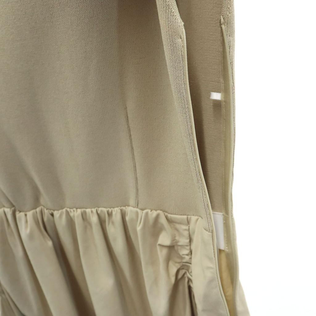 Mila Owen Ärmelloses Wechsel-Langkleid 1 Beige Damen Gebraucht