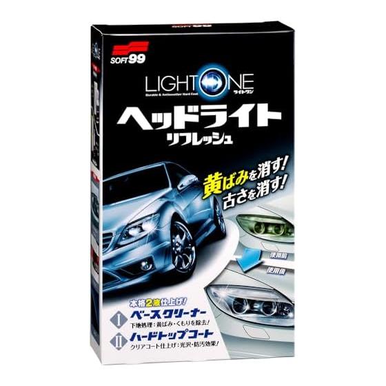 СОФТ99 (СОФТ99) Покрытие наружных деталей автомобиля LIGHT ONE (Свет Один) Базовая обработка для крышек фар, указателей поворота, козырьков и т. д. автомобиля. 03133