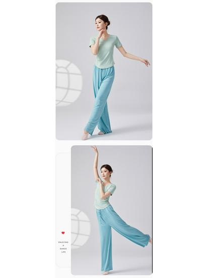 Women's Long Sleeve Modern Chinese Dance Costume Set