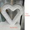 1Pc 73cm Lighting Hollow Heart Frame KT Board Party Decor for Wedding Birthday Home Party Decorating Tool