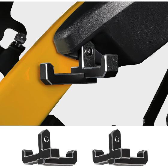 Mabett Aluminum Trunk Grocery Bag Hooks For Ford Bronco Accessories 2025 2024    4-Door Black Interior Organizer (T+J-Shaped)