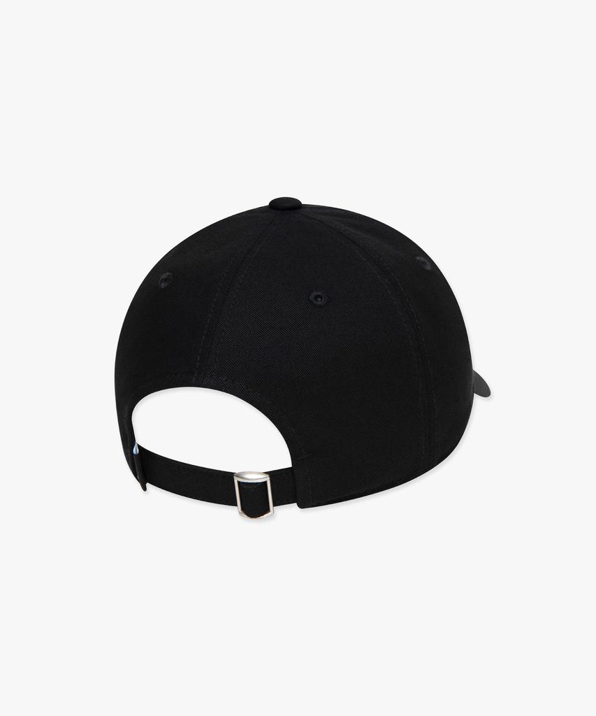 LMC Serif Logo 6Panel Cap Black