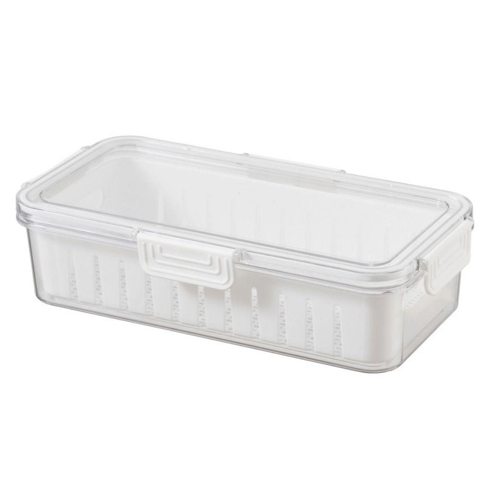 Removable Food Storage Containers Stackable Fruit Vegetable Storage Box Fresh-keeping Box  Kitchen