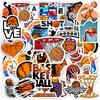 Basketball-Thema Liebhaber Aufkleber DIY Spielzeug Geschenk Dekorative Graffiti Aufkleber für Handy Laptop Flaschen Sammelalbum Kinder Wasserdicht