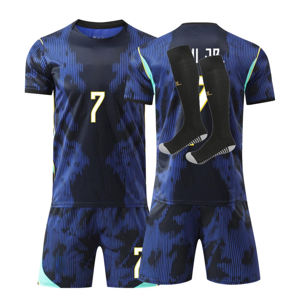 2526 Away Jerseys Sports Team Uniform Set Football Training Suit Set