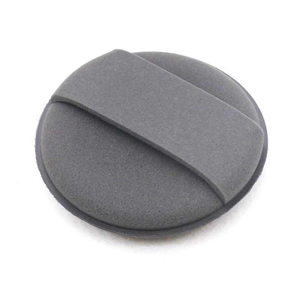 2Pcs Car Round Waxing Polish Sponges Car Applicator Wax Waxing Foam Cleaning Car Wash Car Detailing Tools