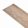 Floor Planks 18 Pcs Brown 5.26 M² PVC