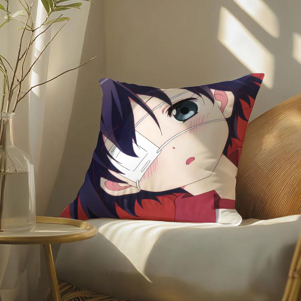 Anime Love Chunibyo & Other Delusions Pillow Case Pattern Printed Pillowcase For Living Room Sofa Cushion Cover & Bedroom Decor