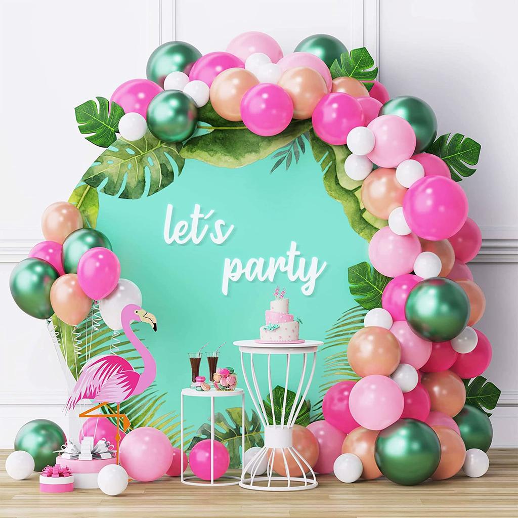 CHMH Brand Kids Adult Birthday Party Balloons Arch Kit Latex Balloons 5-18inch Customizable Colors Garland Set for Events