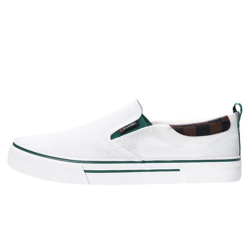 New Summer Men's Shoes Comfortable and Versatile Trendy Casual Men's Canvas Shoes Korean Style Flat Low Top Shoes Men's