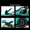 NEW 1/23 Aston Martin Valkyrie Supercar Alloy Model Car Toy Diecasts Metal Casting Sound and Light Car Toys for Children Vehicle