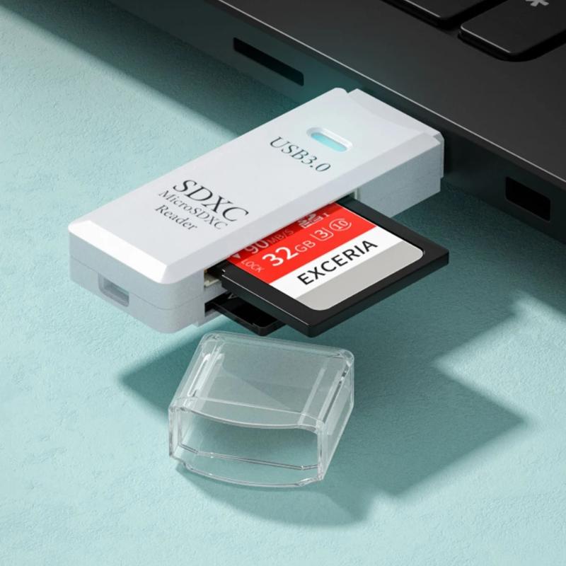 2 In 1 USB 3.0 Card Reader Micro TF Sd Card Reader Usb Adapter High Speed Cardreader TF Memory Card For PC Laptop Accessories