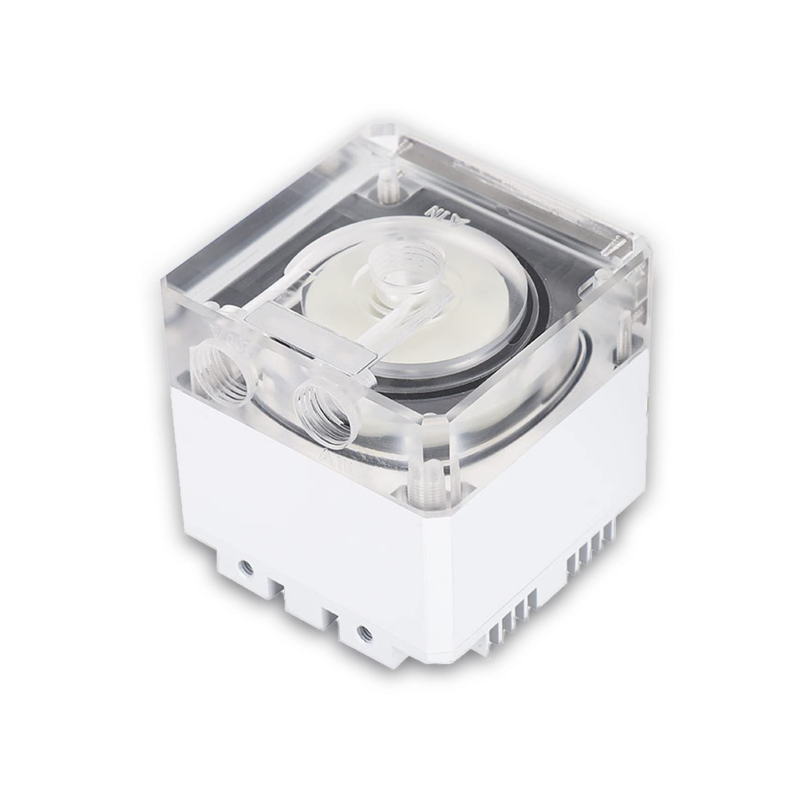 

Anauto 3000RPM Fast Heat Dissipation Computer Pump Flow Meter Pump Head PC Pump Tank Protection RGB Dimmable [Computer Pump] 800L/H 3.5 Multi-Level білий