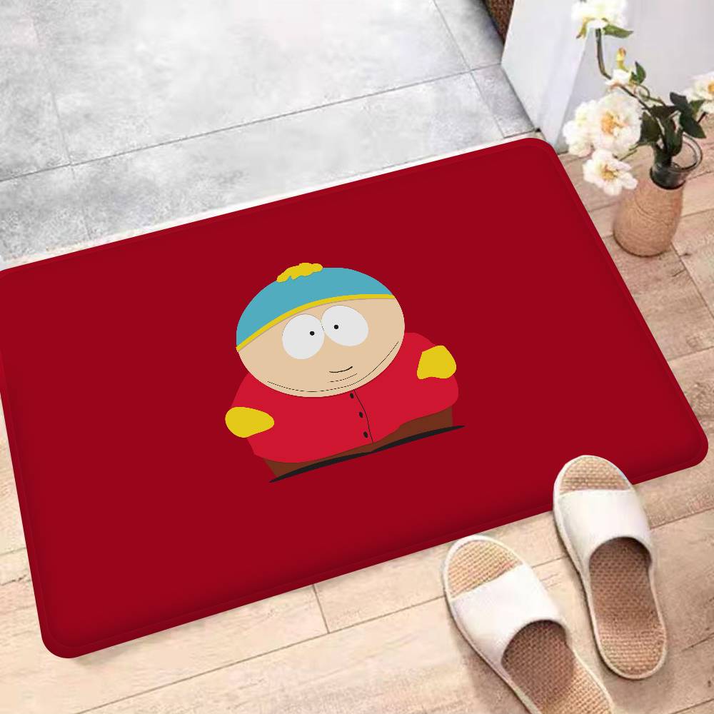 

Мультяшный-SouthparkS Коврик для пола в стиле INS Мягкий коврик для спальни Домашний коврик для прачечной Противоскользящие бытовые ковры 40x60 cm