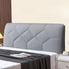 Soft Diamond Shaped Headboard Cover Light Luxury Style All Inclusive Comfortable No Wash Dust-proof and Head Protection Cover