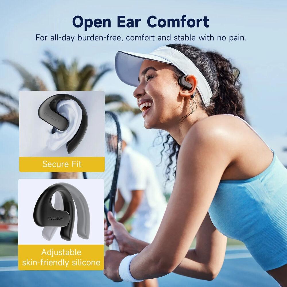 OpenRock S Bluetooth Earphones Open Ear Wireless Earbuds TWS Hi-Res