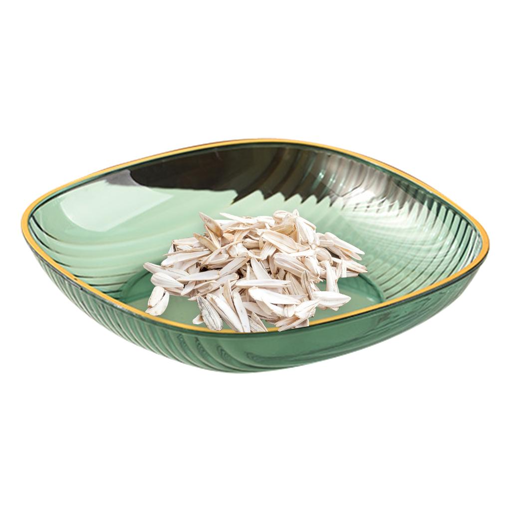 Appetizer Plates Transparent Safe And Transparent Home Dinner Plates For Kids Reusable Smooth Snack Dish For Salads Fruit Chips