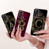 For Xiaomi Redmi Note 11 4G Case Note 11S Stylish Crown Letters Cover Soft Silicone Phone Case For Redmi Note 11 Pro Plus Fundas
