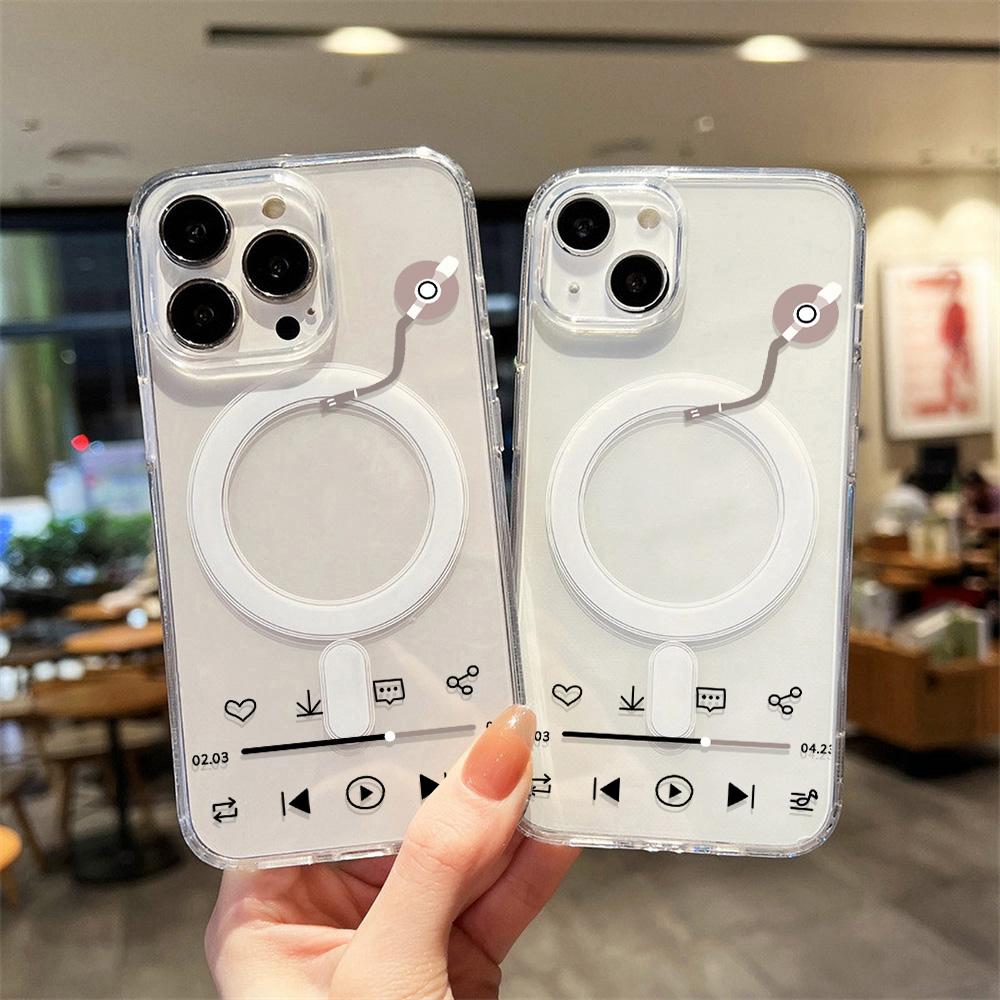 Magnetic Phone Case for iPhone 12 14 16 17 Pro 17 16 15 14 13 12 Pro Max 12 13 14 15 16 High Quality Shockproof Shell Full Protection Cute Style
