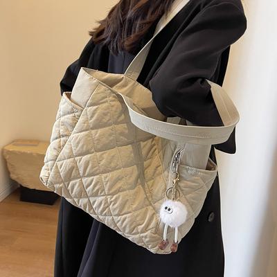 Women's Fashion Large Capacity Handbag - Lightweight with Safety Zipper, Perfect for Work, Travel, Beach, and Gym