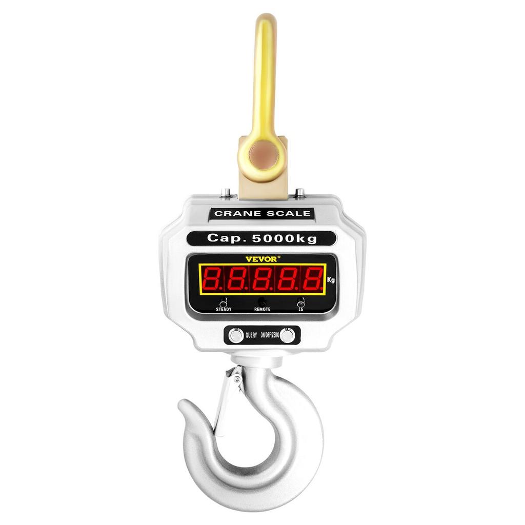 5000kg 11000lbs Digital Crane Scale Heavy Duty Crane Scale Industrial Digital Hanging Scale Weight LED