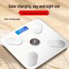 Jinmiao Smart Bluetooth Body Fat Scale with Solar Charging