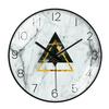 12-Inch Nordic Starry Sky Silent Wall Clock for Bedroom & Living Room
