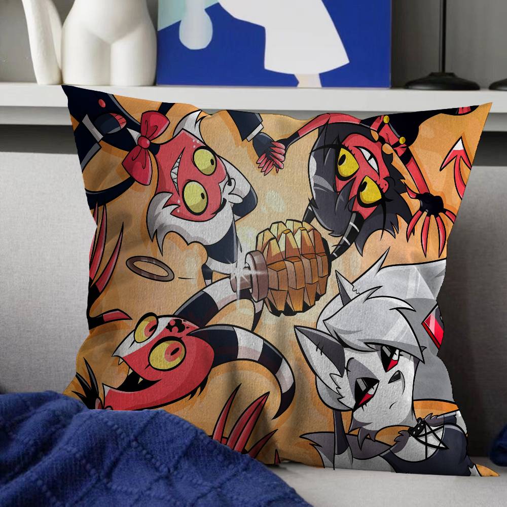 Cartoon H-Helluvas Boss Terror Pillow Cover Design cushion Cover decor Holiday Decorati