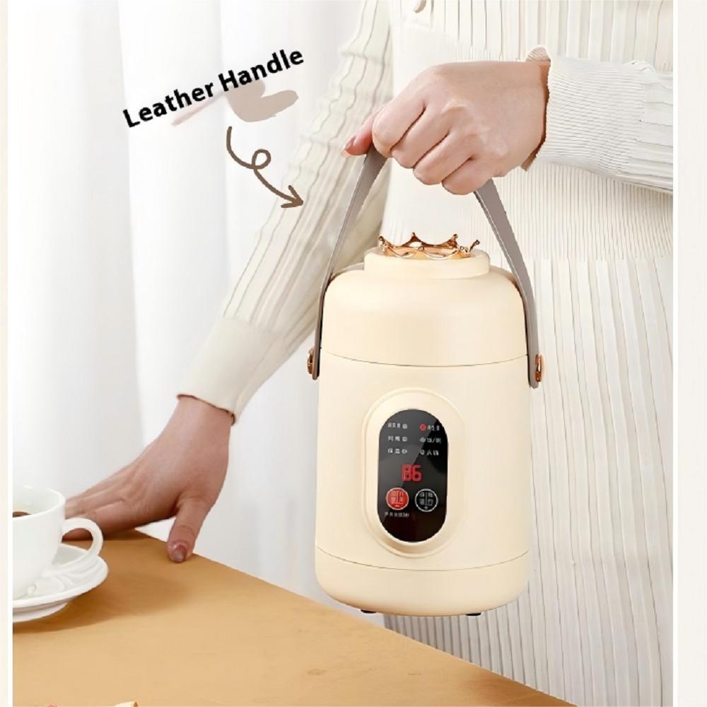 New Multifunctional Rice Cooker Portable Small Travel Electric Kettle Household Electric Cooker Hot Pot 110V US/220V EU Plug