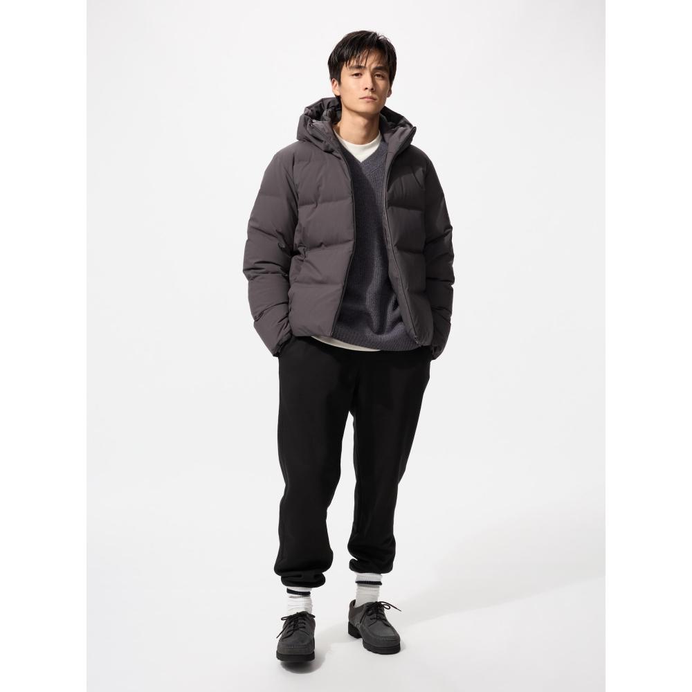 Uniqlo Teplákové kalhoty Heat Tech Boa