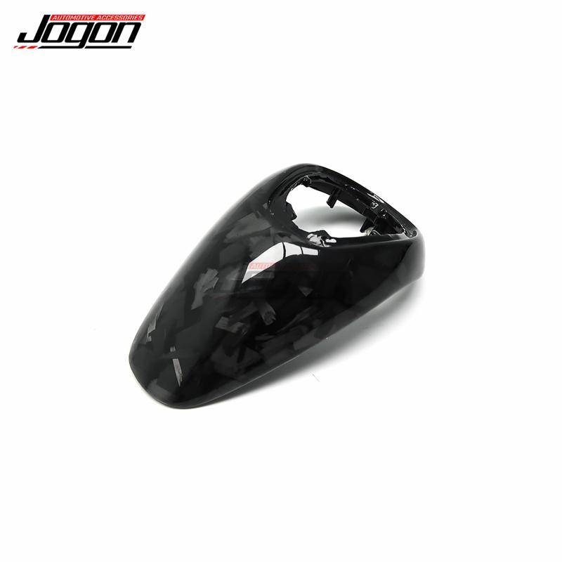 Carbon Fiber Car Interior Central Gear Shift Knob Panel Cover Trim Replacement For BMW M2 M3 M4 M5 X5M X6M2014 2015-2018