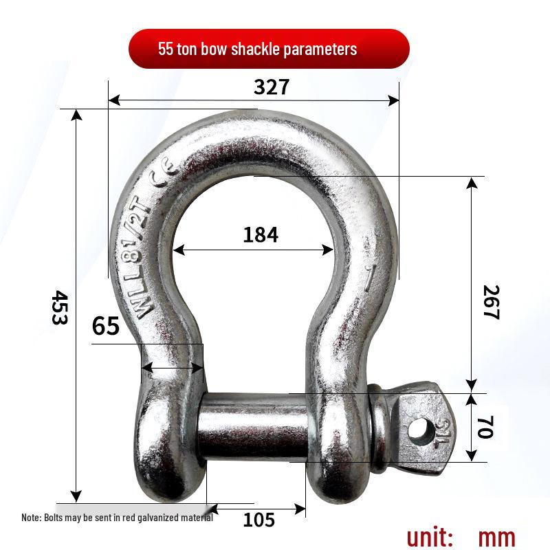 American Bow-Shaped Heavy-Duty Shackle Ring Lock