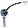 200PSI 14BAR Tire Inflator Meter LCD Display Inflation Pressure Gauge with LED Light for Car Van Motorcycle Dirt Bike